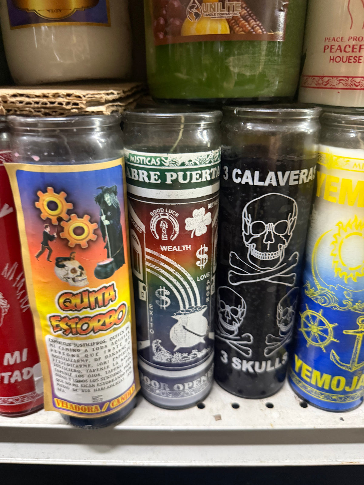 Veladora 3 Calaveras