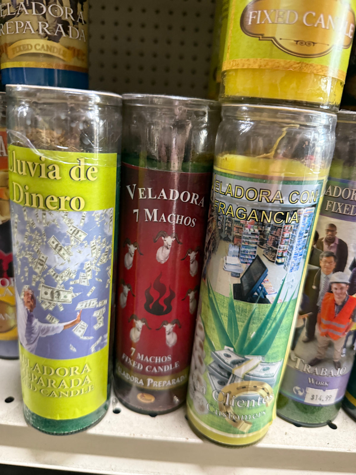 Veladora 7 Machos