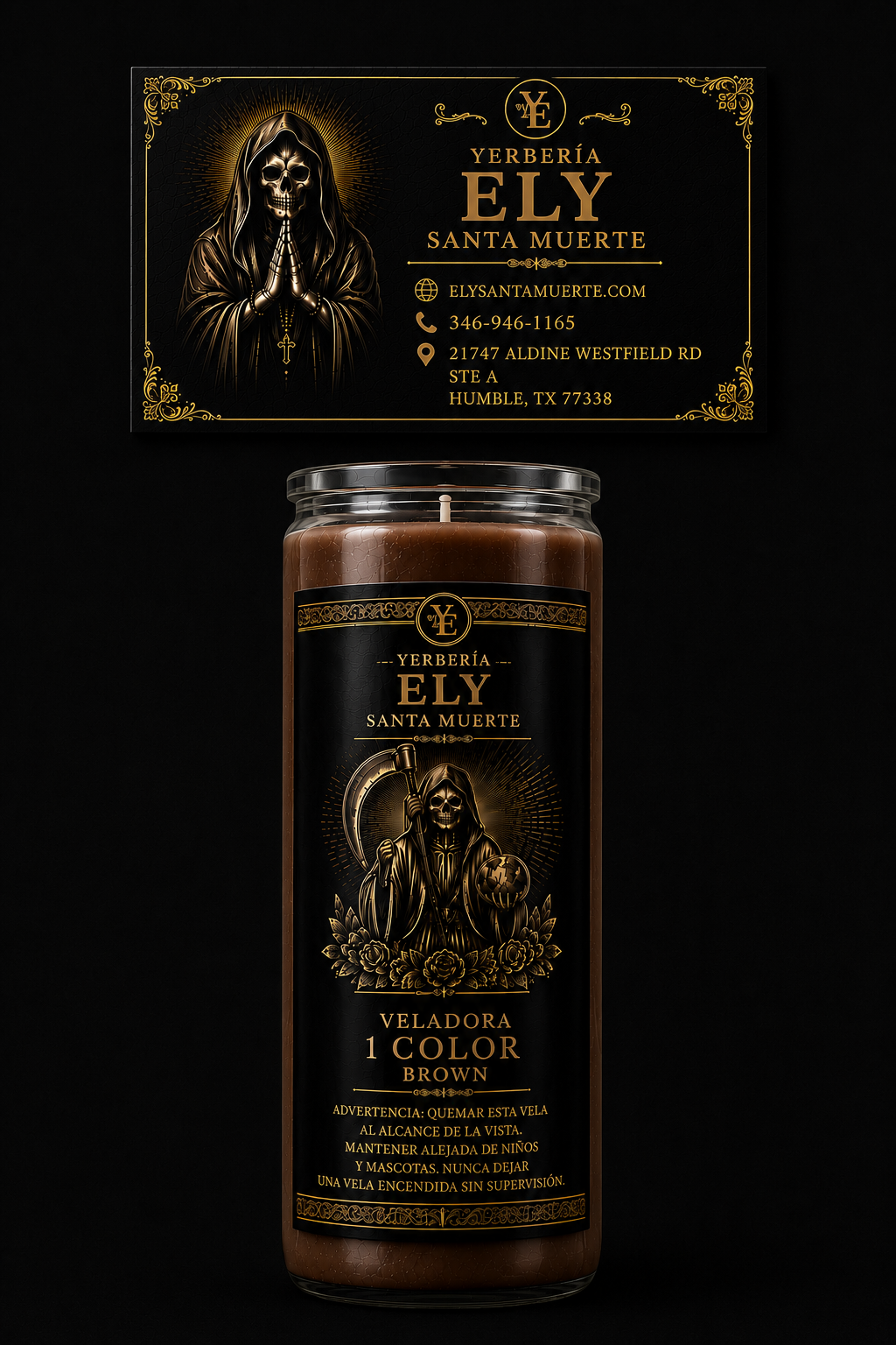 1 Color Veladora/1 Color Candle