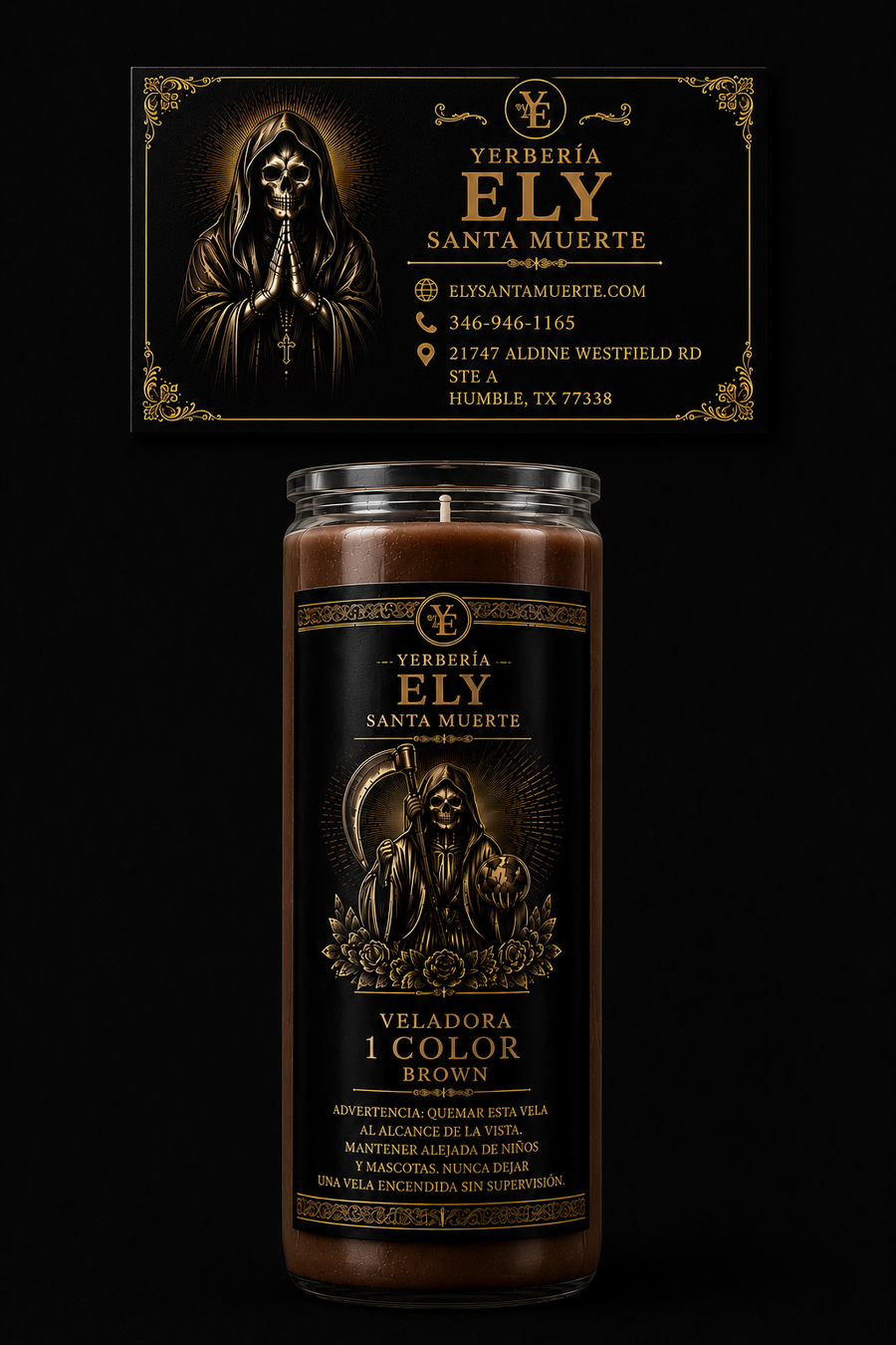 1 Color Veladora/1 Color Candle