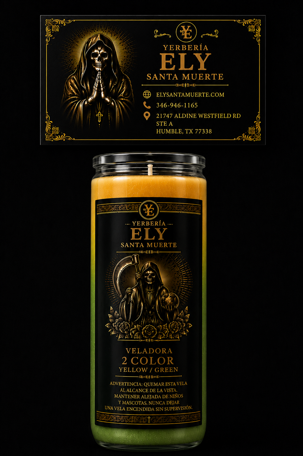 2 Color Veladora/2 Color Candle