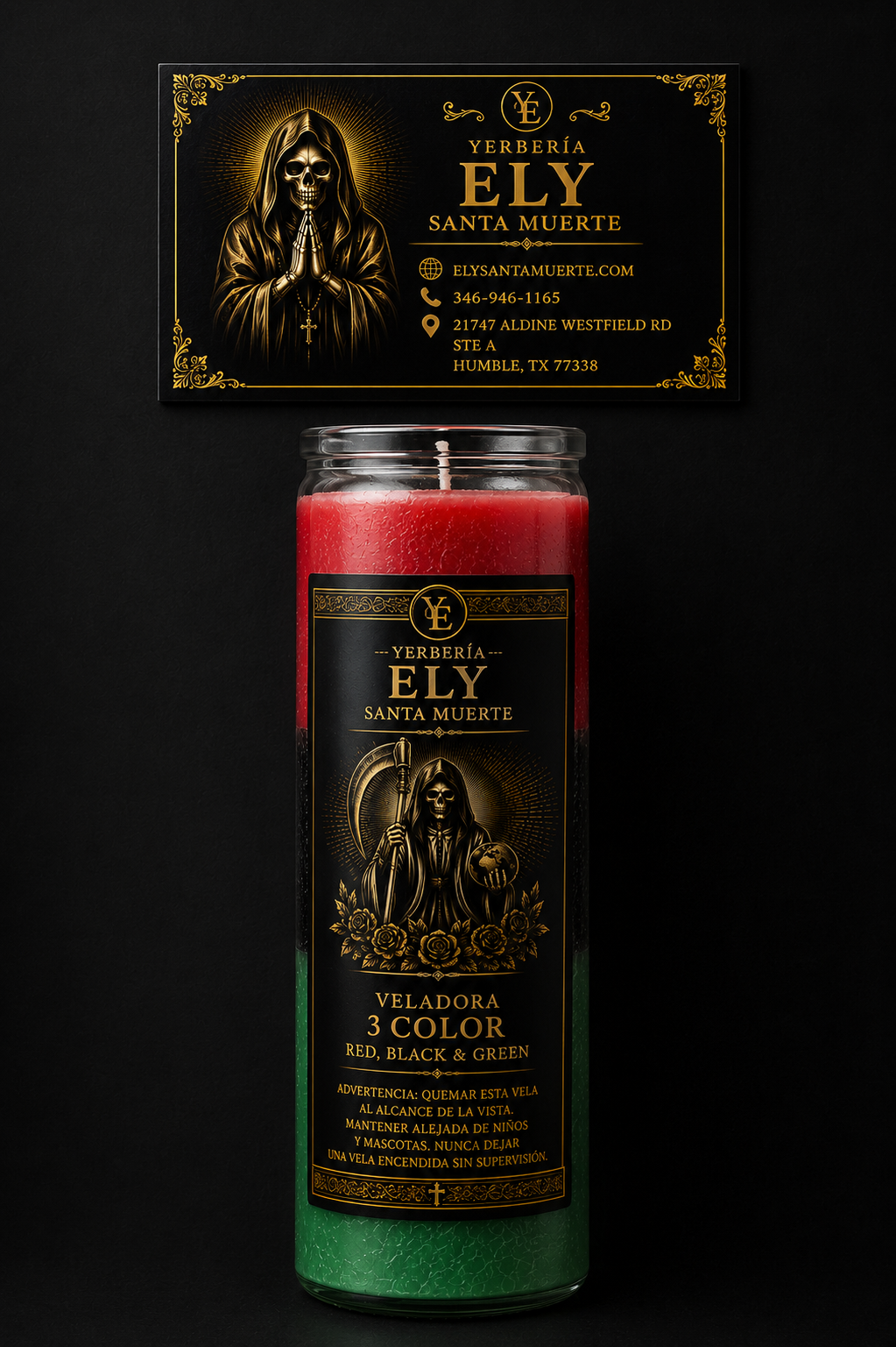 3 Color Veladora/3 Color Candle