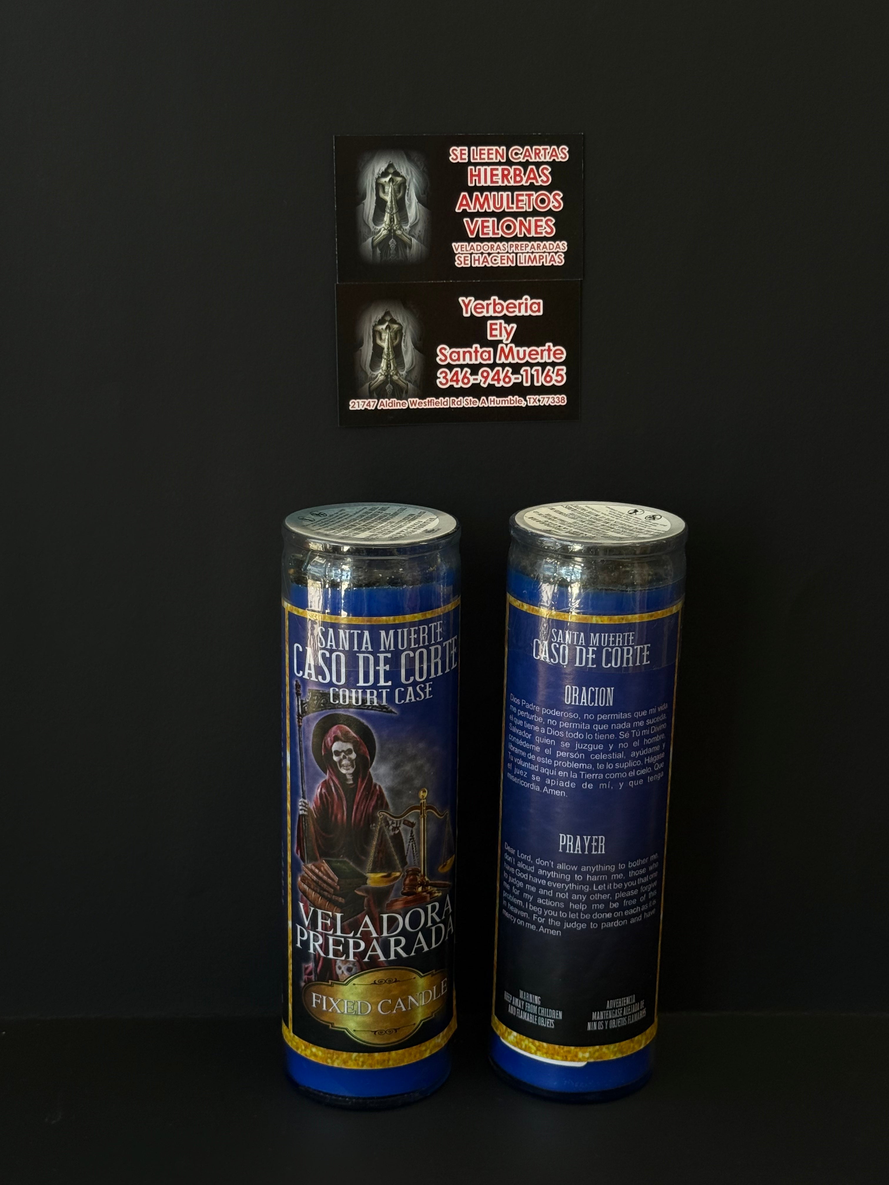 Santa Muerte Caso De Corte/Court Case