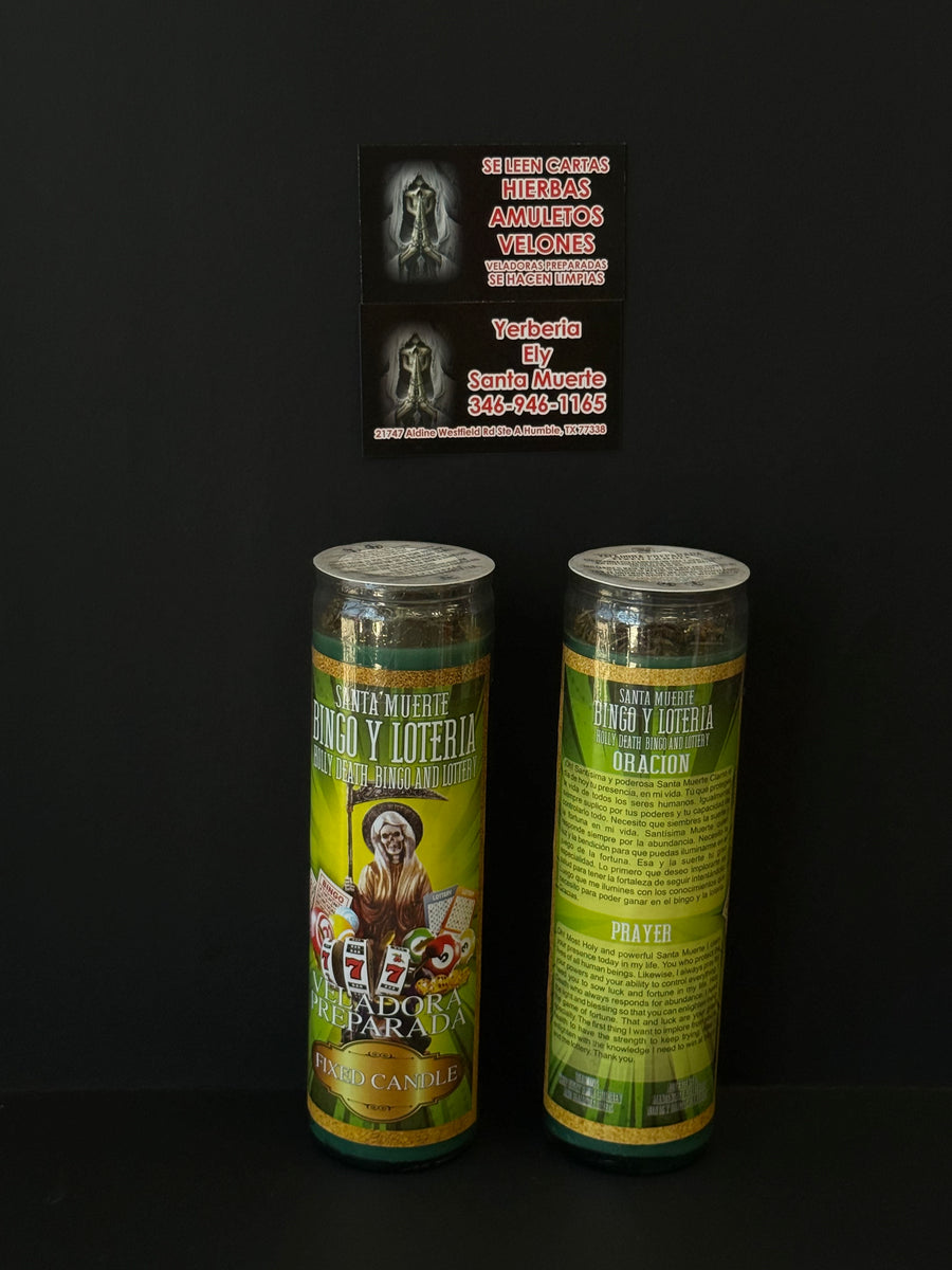 Santa Muerte Bingo y Loteria/Bingo and Lottery - Holy Death