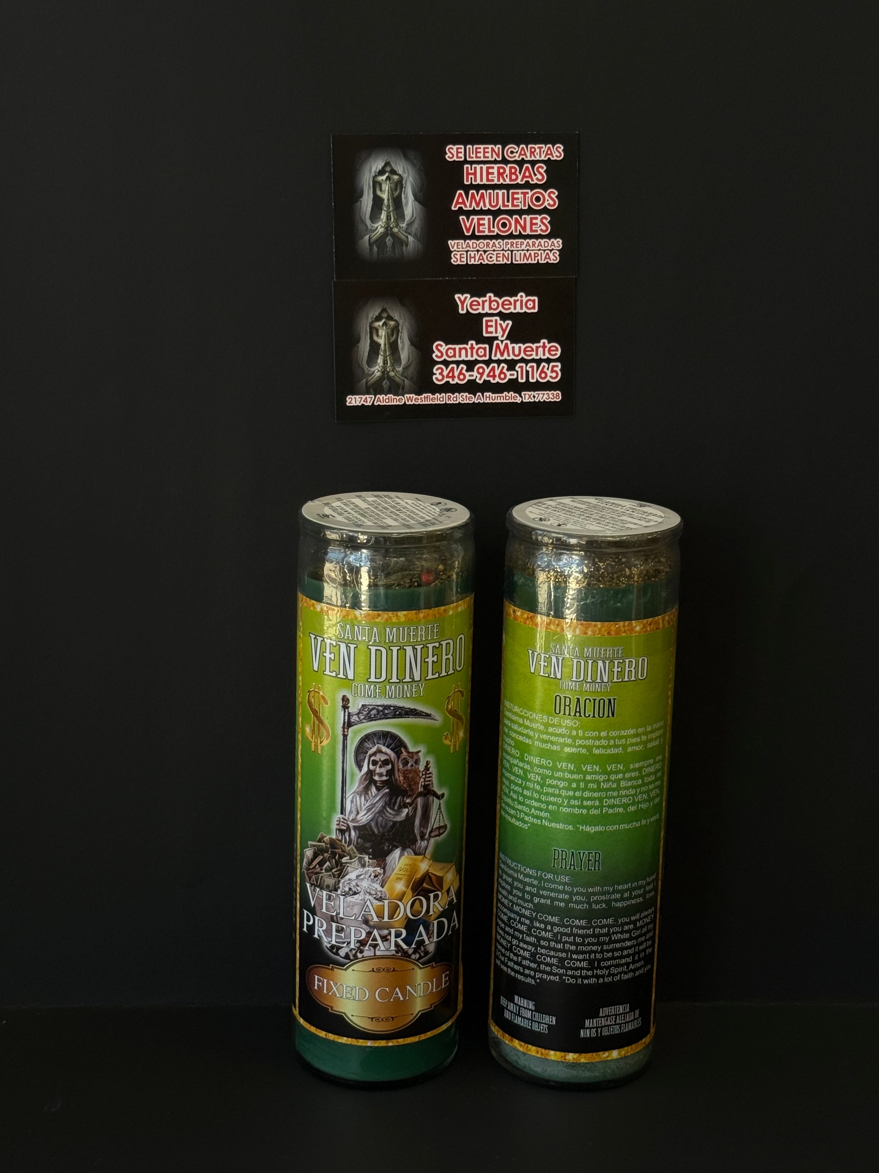 Santa Muerte Ven Dinero/Come Money