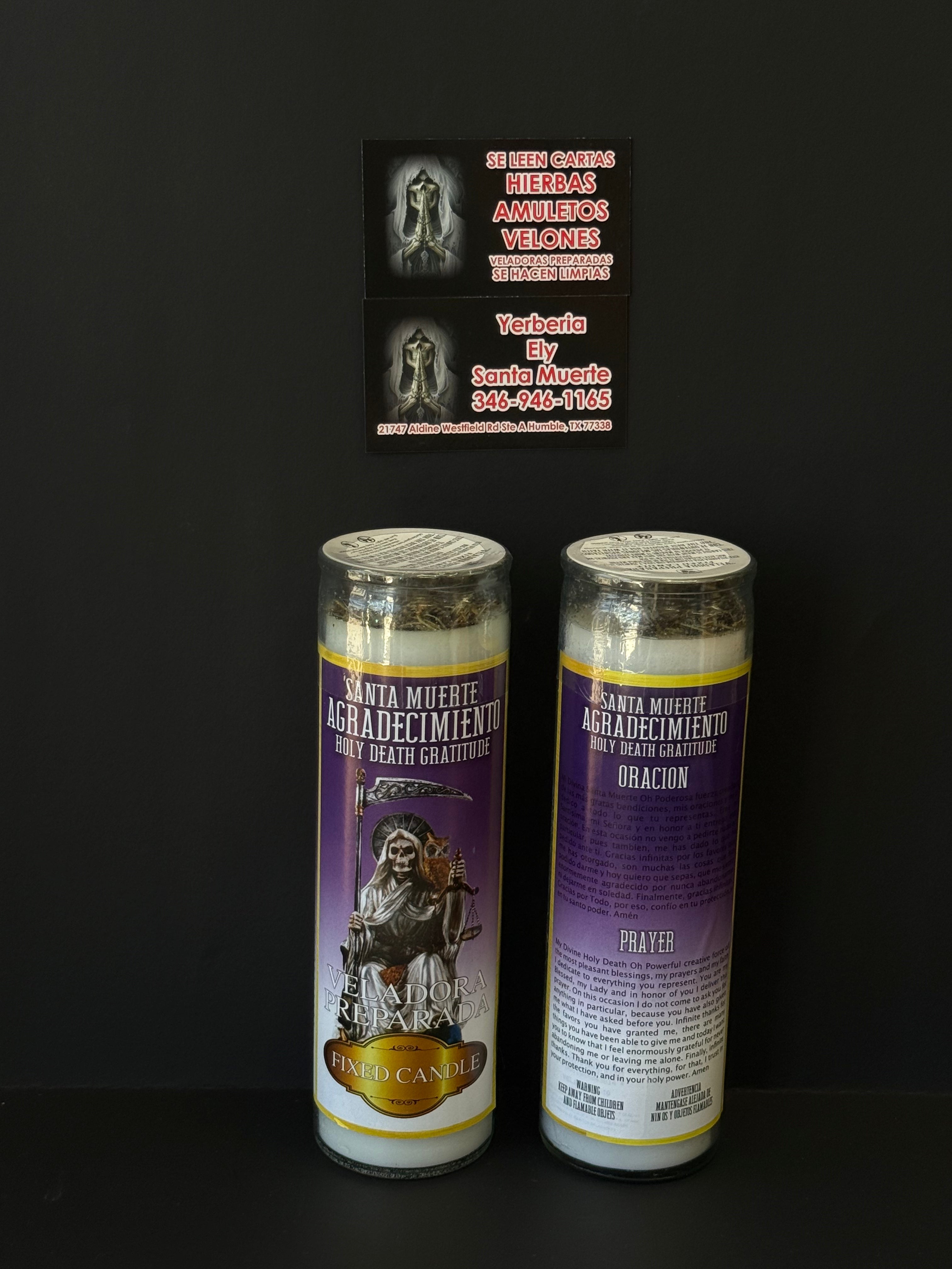 Santa Muerte Agradecimiento/Holy Death Gratitude