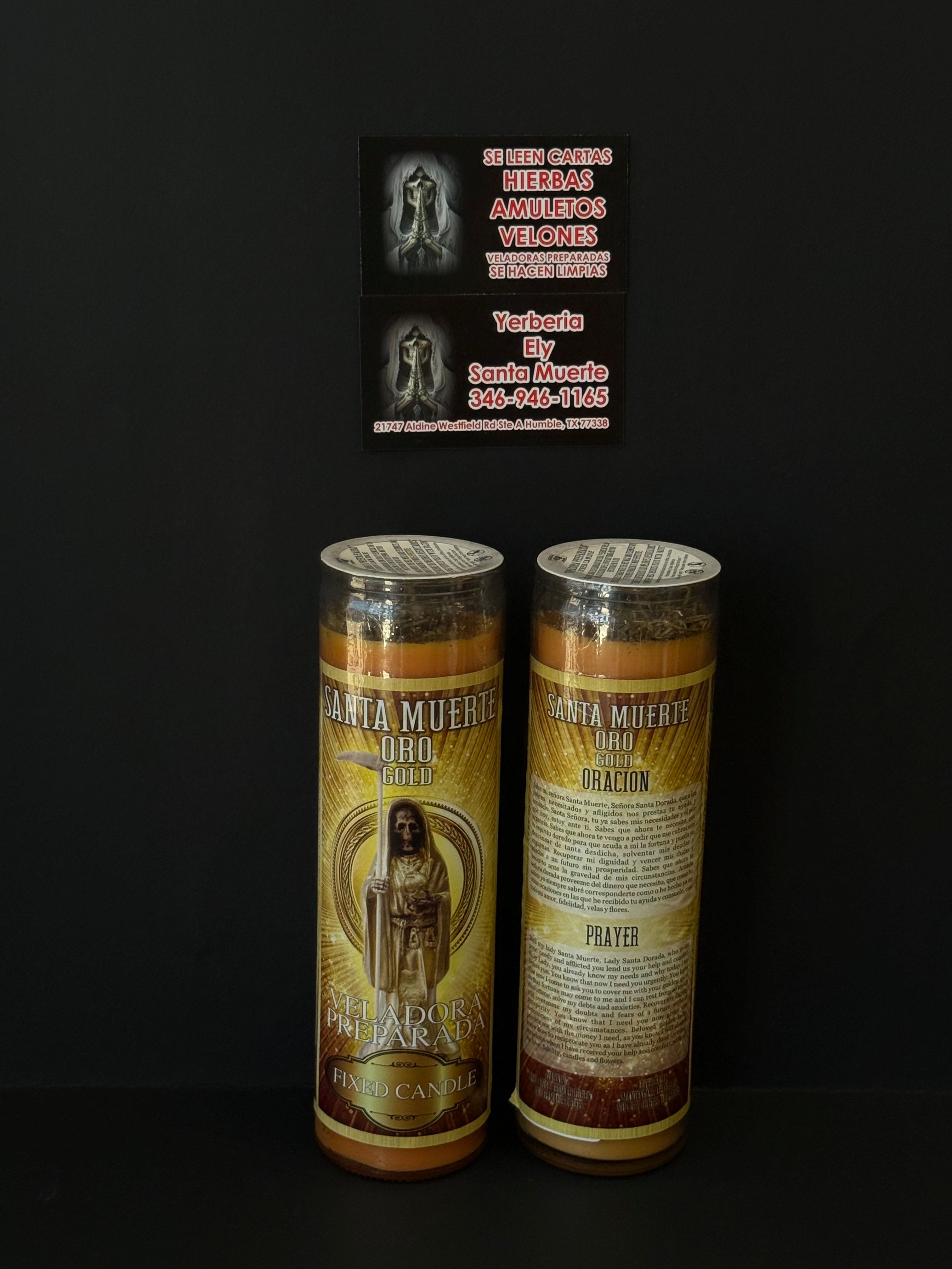 Santa Muerte Oro/Gold