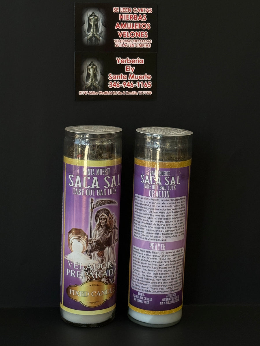 Santa Muerte Saca Sal/Take Out Bad Luck