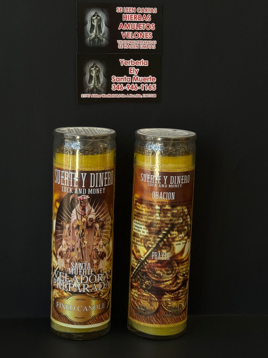 Santa Muerte Suerte y Dinero/Luck and Money