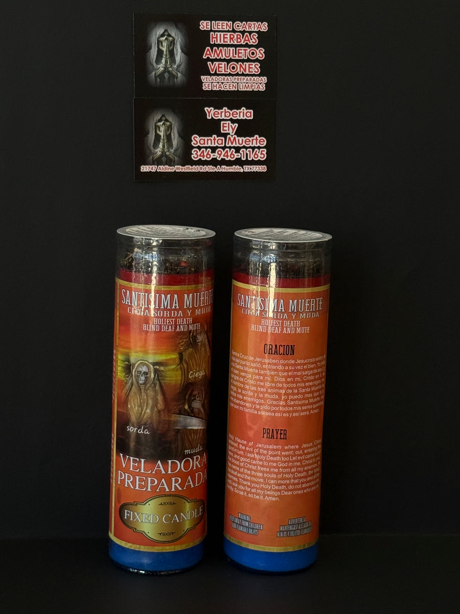 Santisima Muerte Ciega Sorda y Muda/ Blind Deaf and Mute