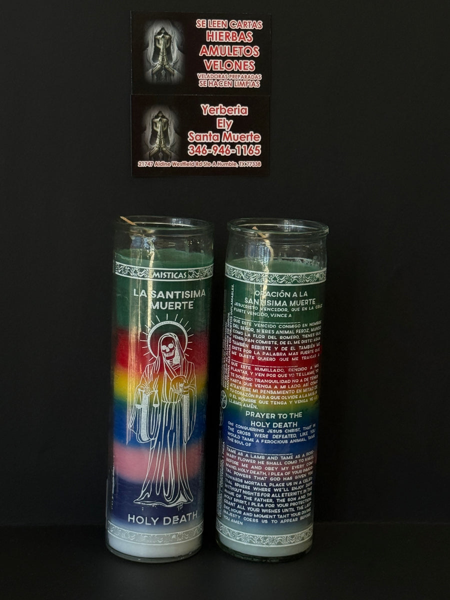 La Santisima Muerte 7 Colores