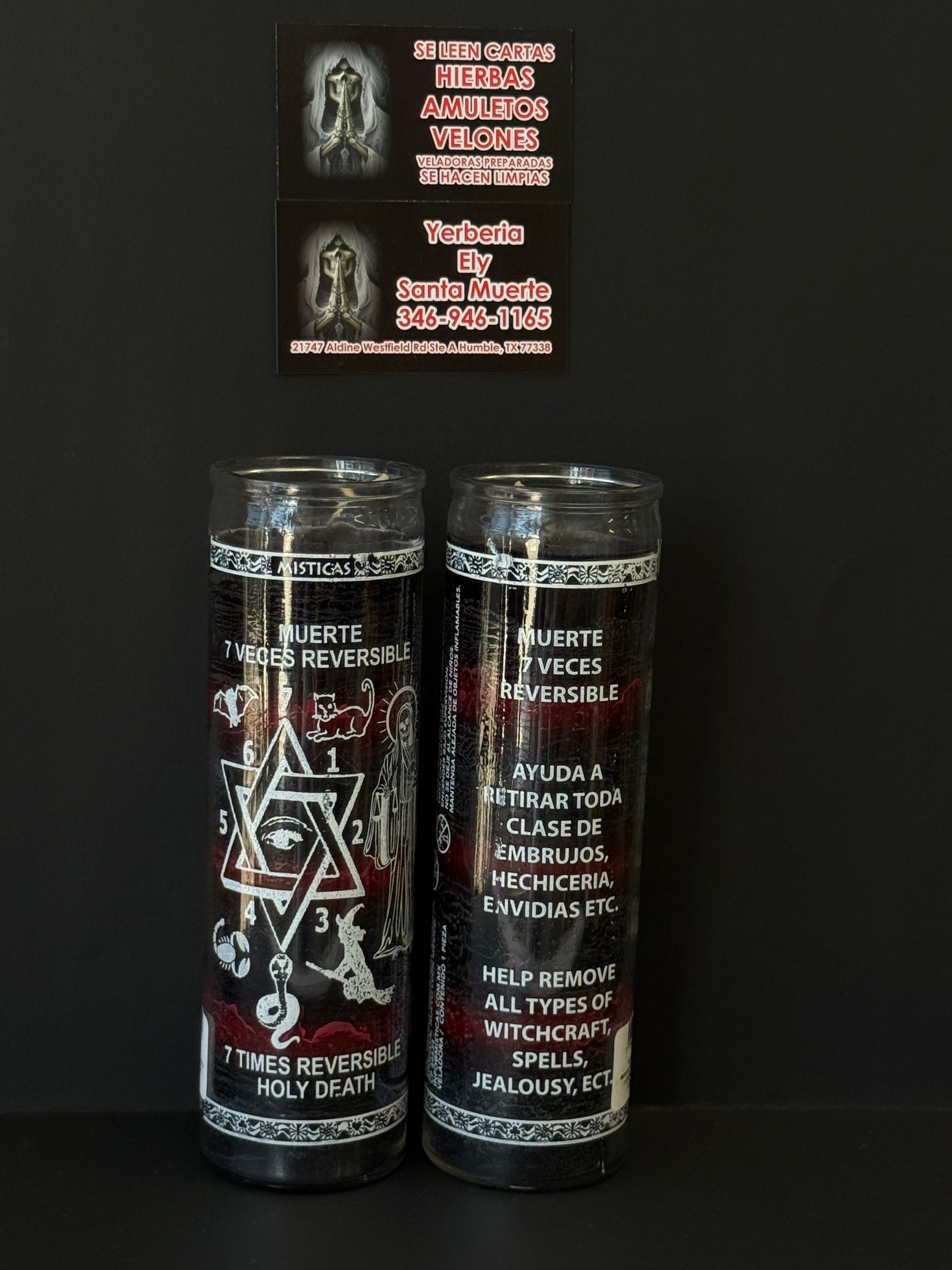 Santa Muerte 7 Veces Reversible/7 Times Reversible