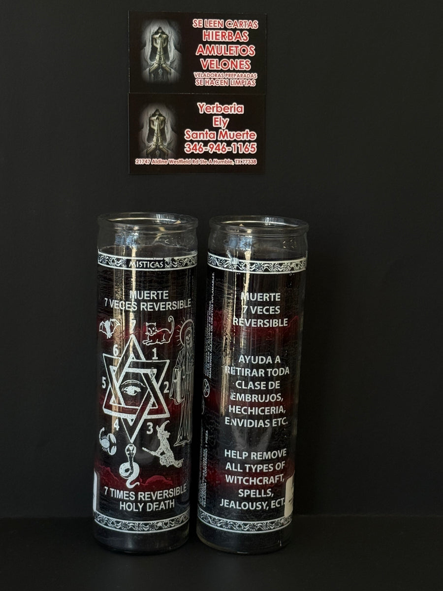 Santa Muerte 7 Veces Reversible/7 Times Reversible