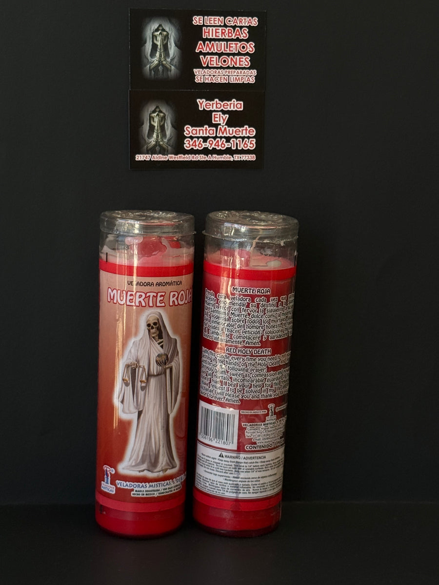 Santa Muerte Rojo