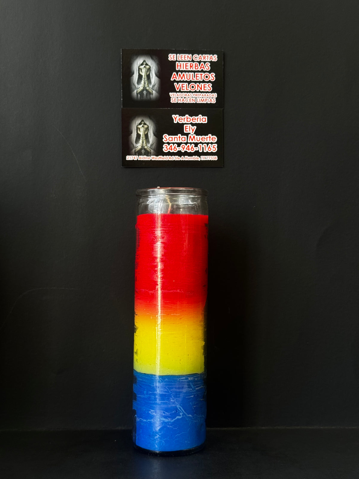 3 Color Veladora/ 3 Color Candle