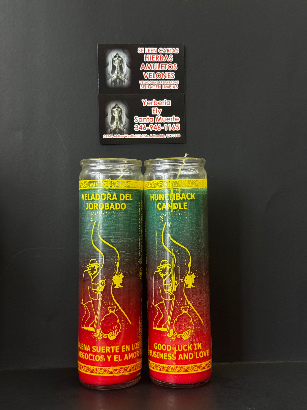 Veladora del Jorobado/Hunchback Candle