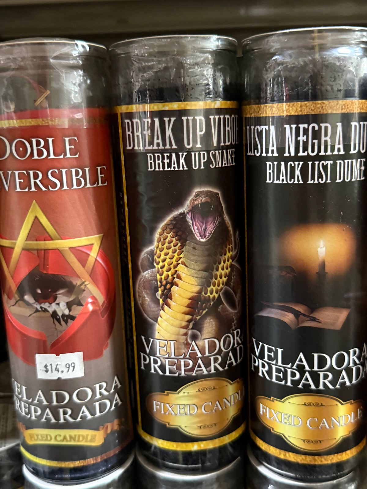 Veladora Break Up Vibora