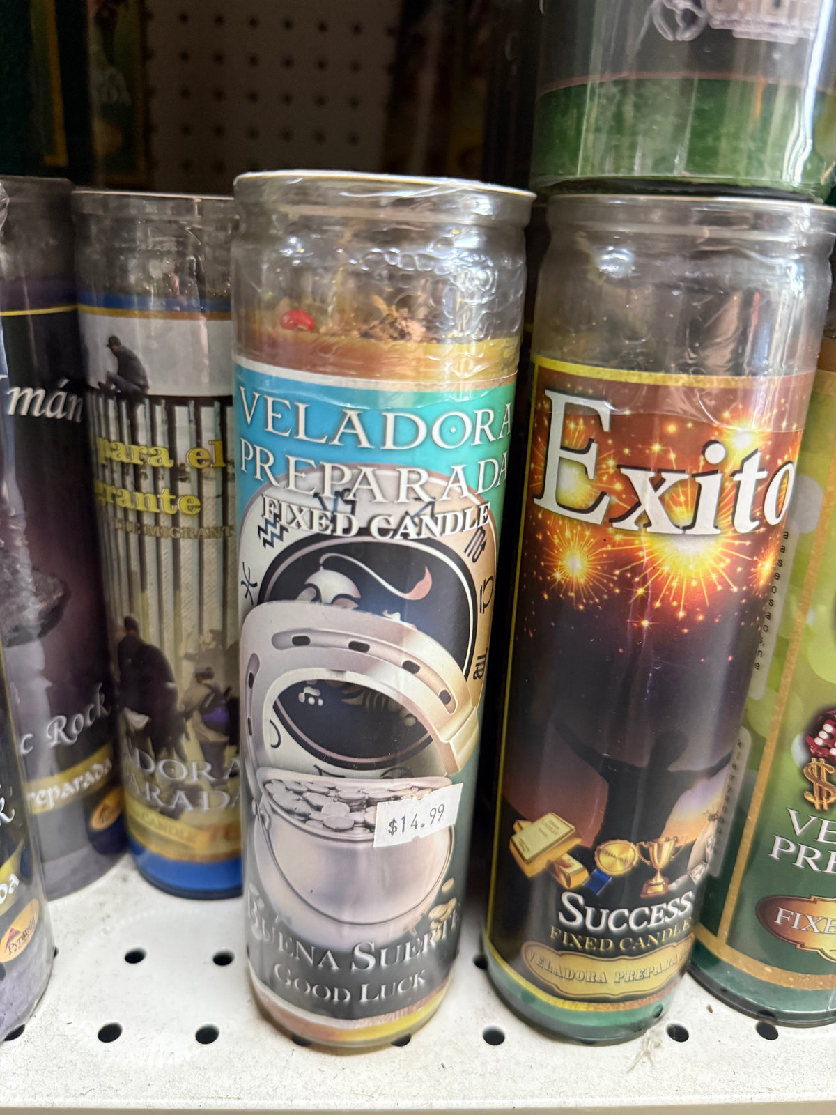 Veladora Buena Suerte