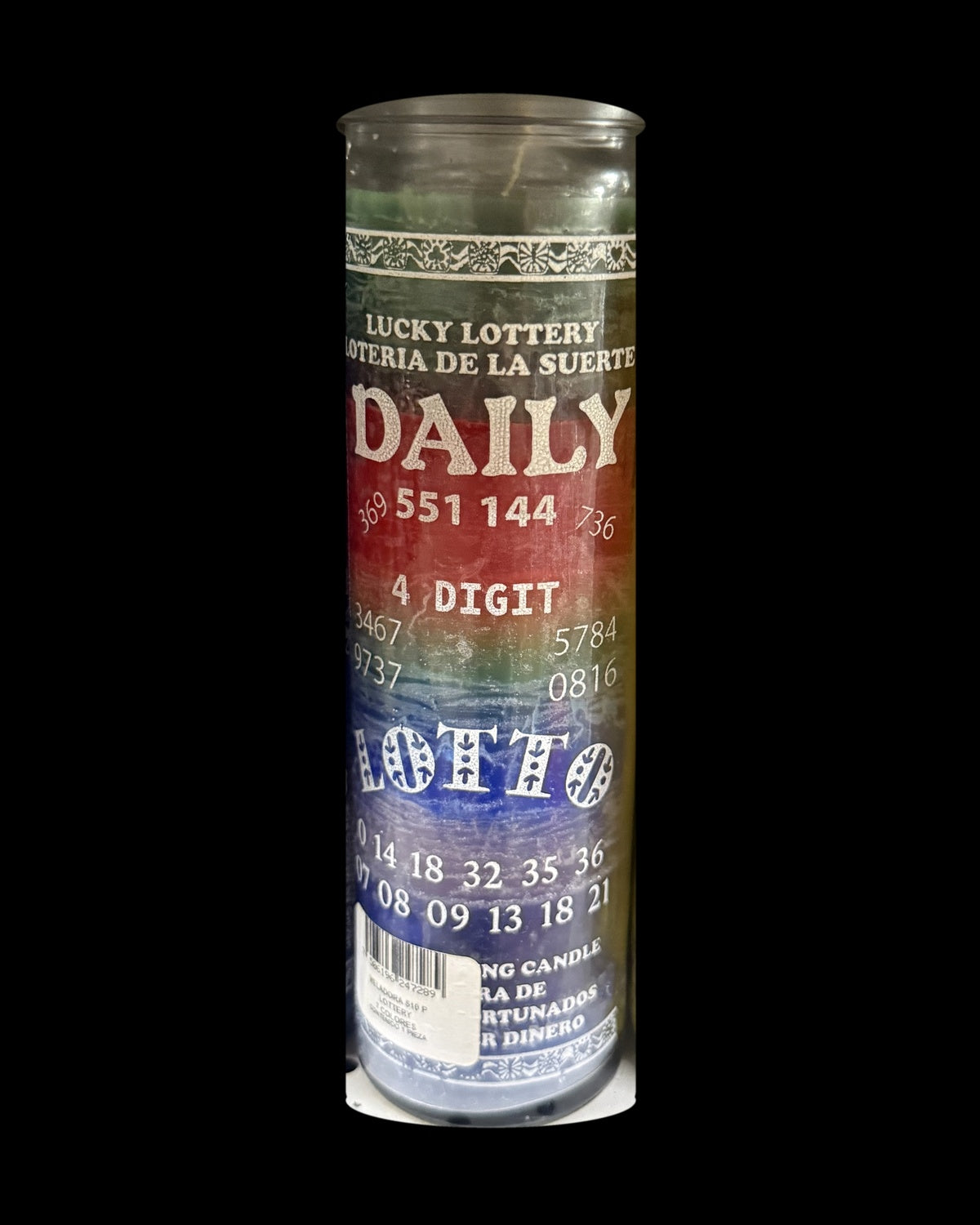 Veladora Daily Lotto / Lotería de la Suerte