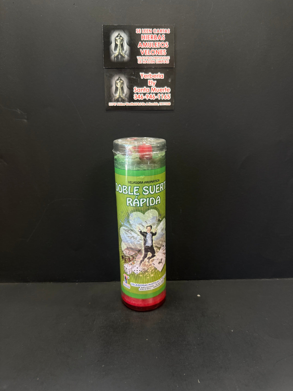 Veladora Doble Suerte Rápida