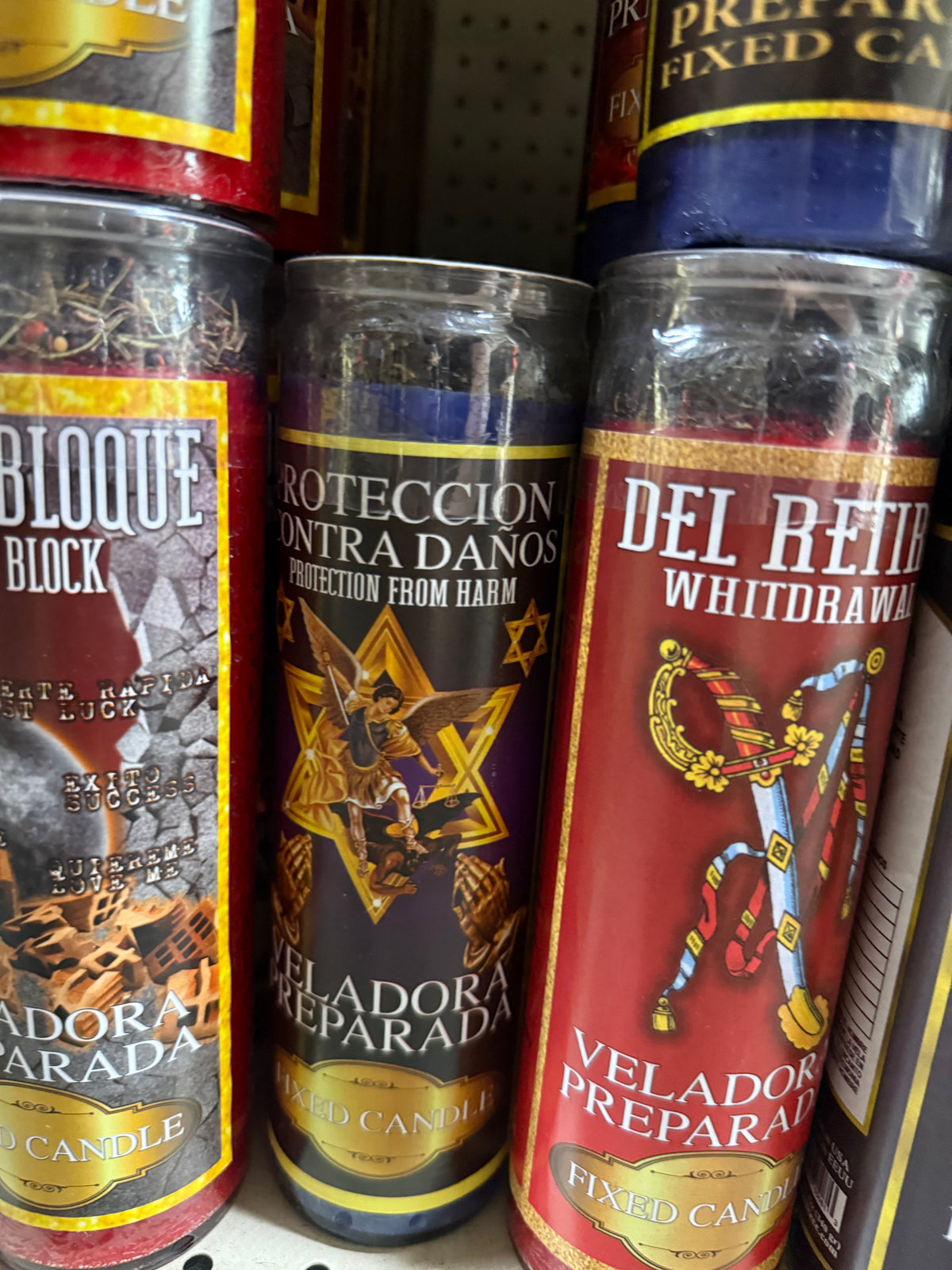 Veladora Protección Contra Daños