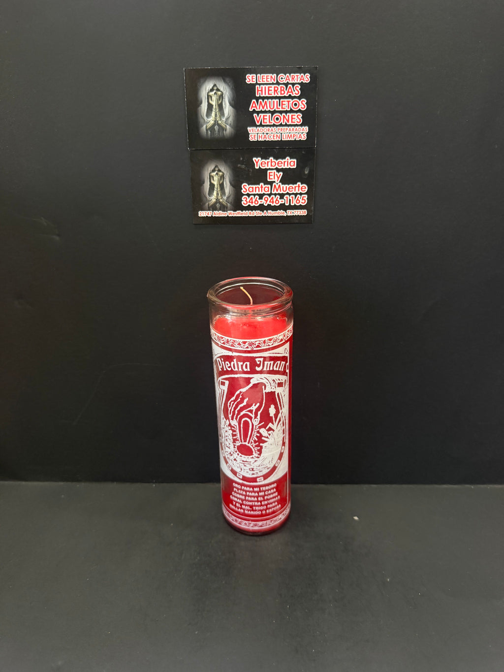 Veladora Roja Herradura