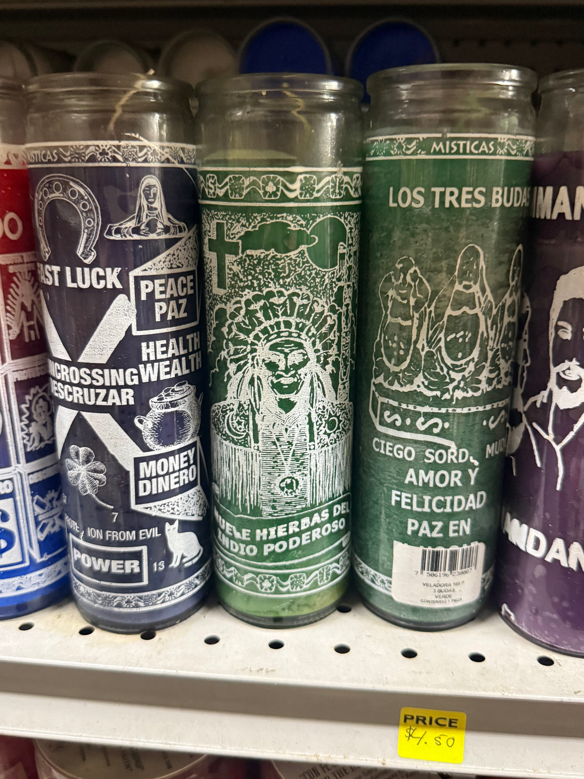 Veladora Vuelve Hierbas Indio Poderoso